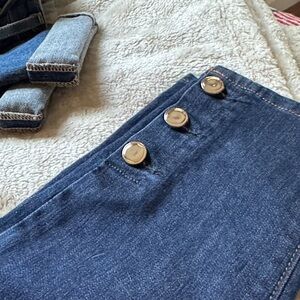 LOFT High Rise Dark Blue Jeans new loft loft beautiful